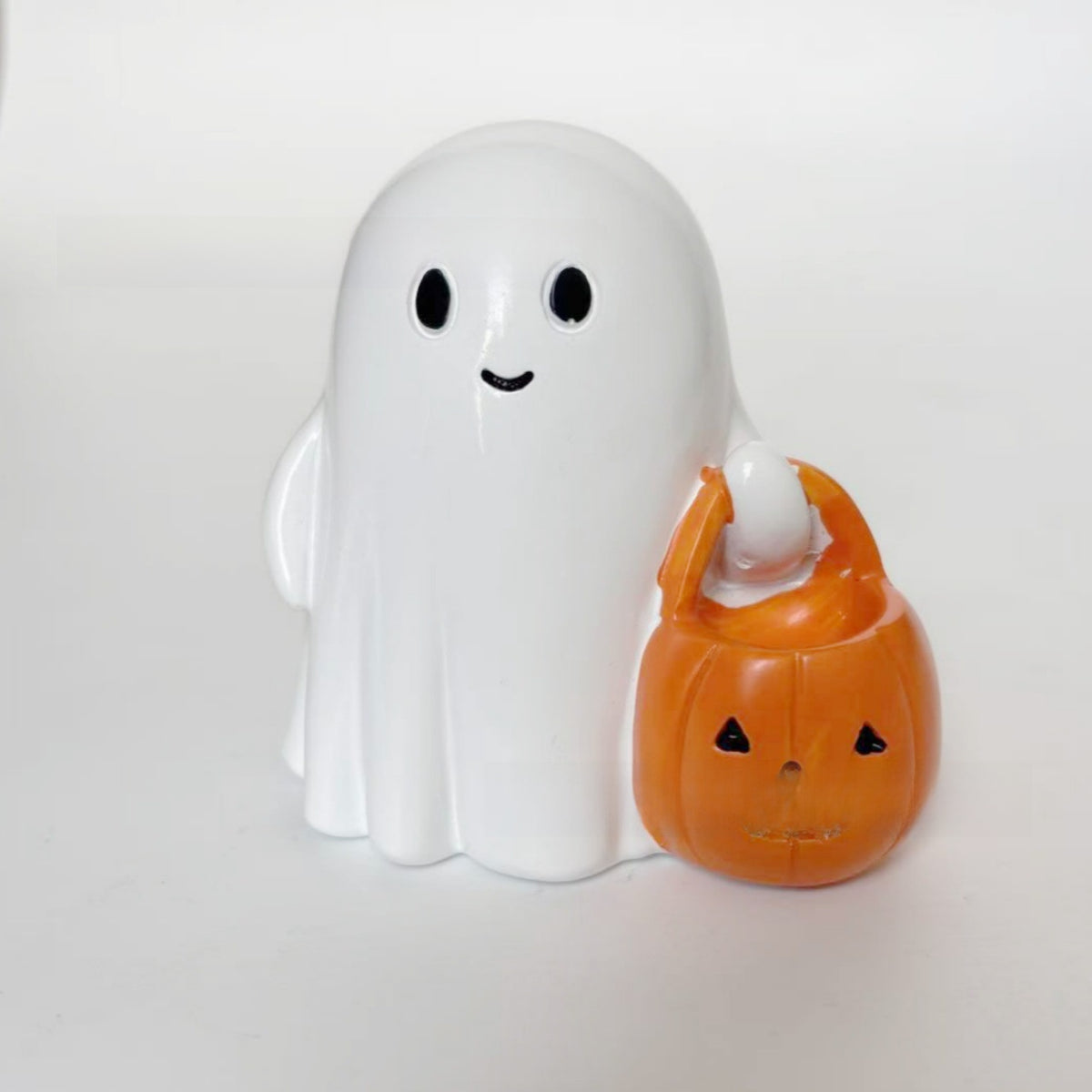 Halloween Cute White Ghost Resin Ornament Party Decoration