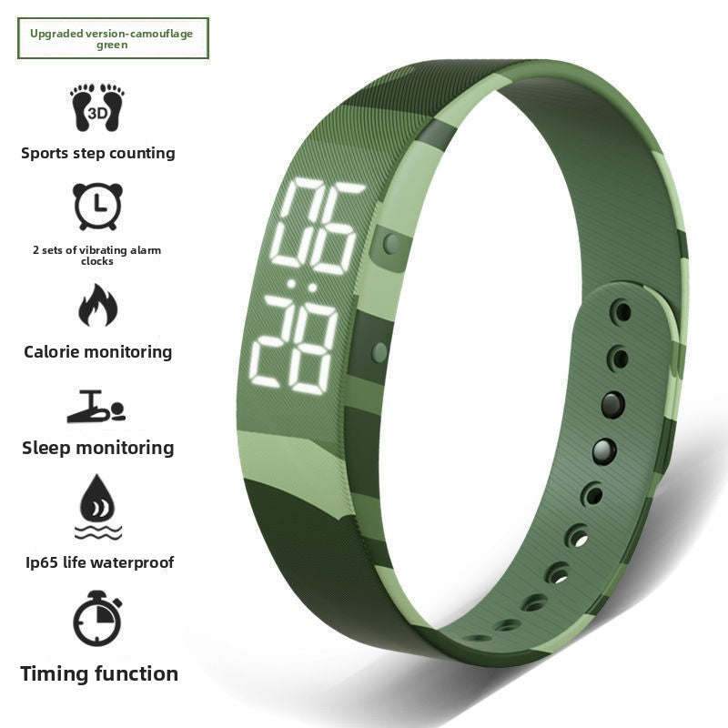 Multifunctional Digital Sport Watch with Alarm and Pedometer