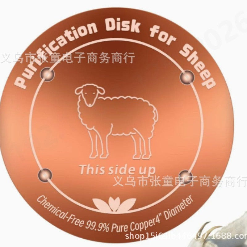 Copper Bird Bath Disc Cleaner