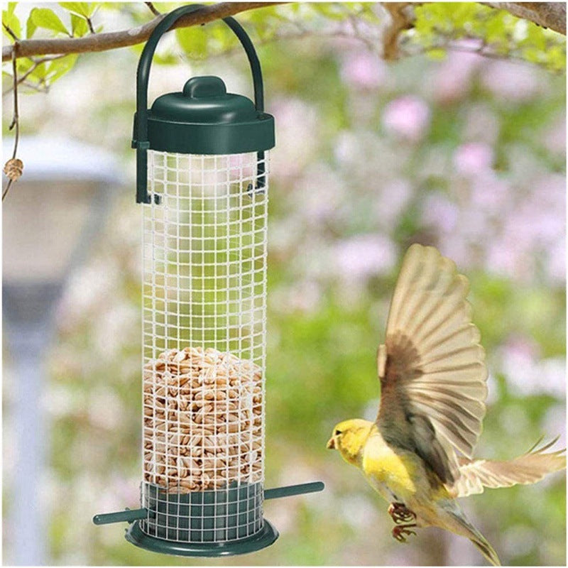 Hanging Iron Mesh Bird Feeder