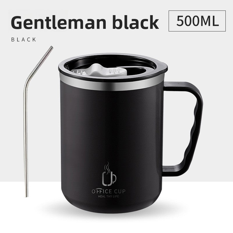 304 Stainless Steel Coffee Mug with Handle