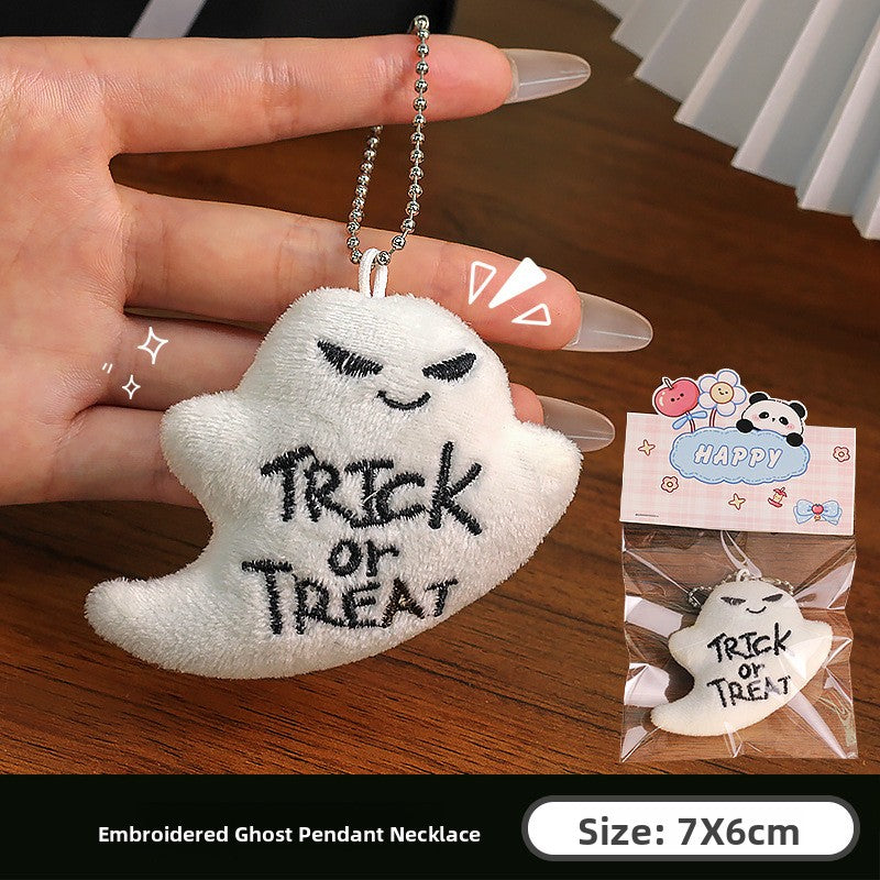 Halloween quirky pumpkin pendant