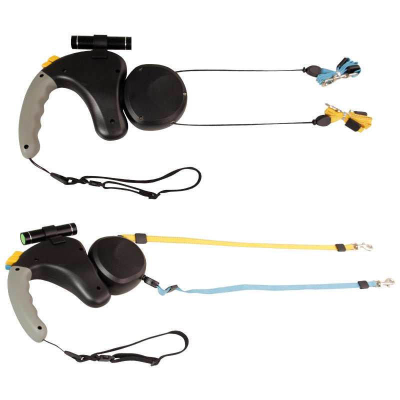 Dual Head Tractor Tow Strap with Handle