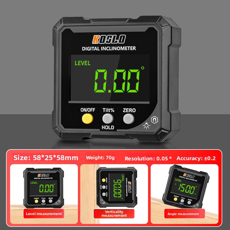 Mini electronic digital display Angle gauge