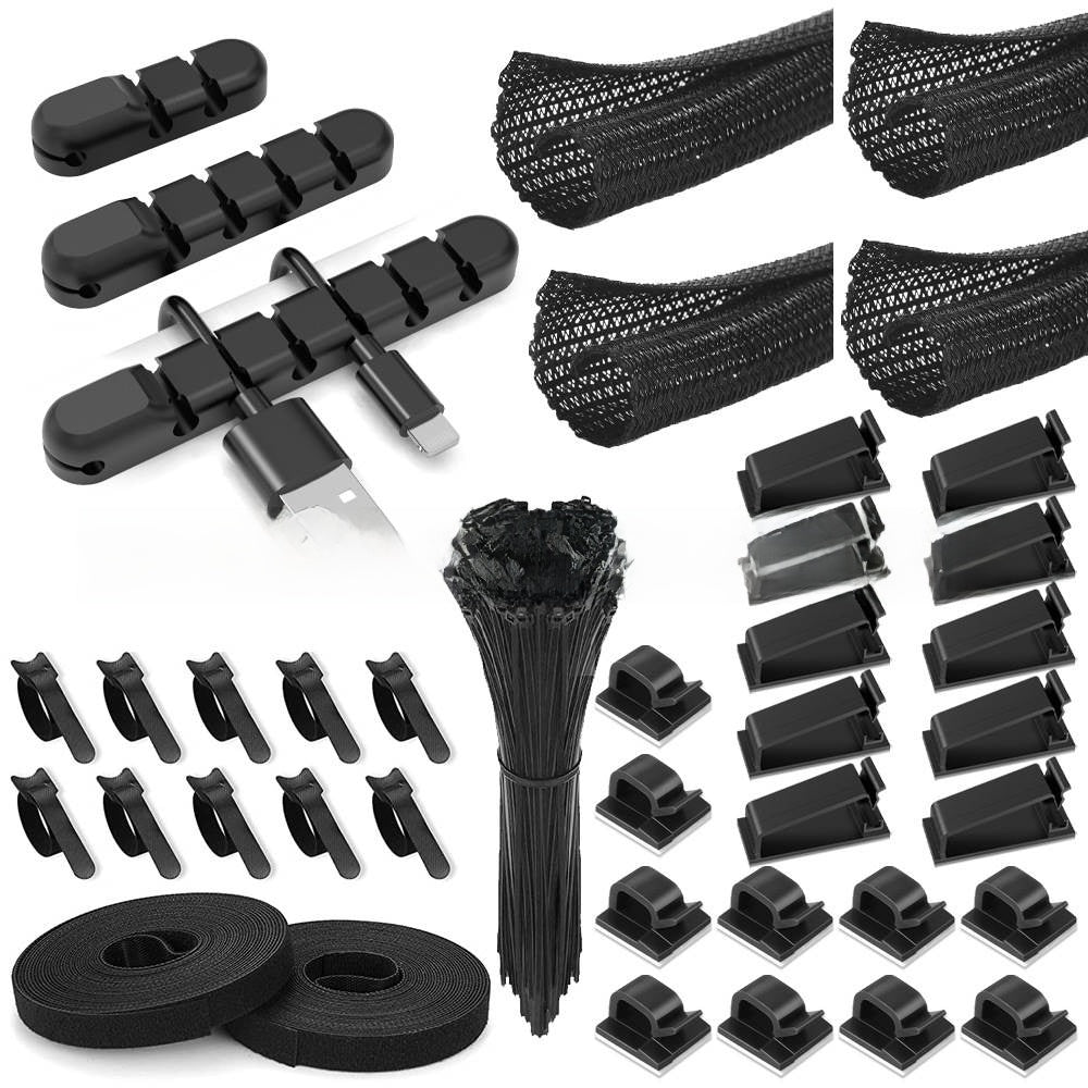 Self-Adhesive Cable Management Clips