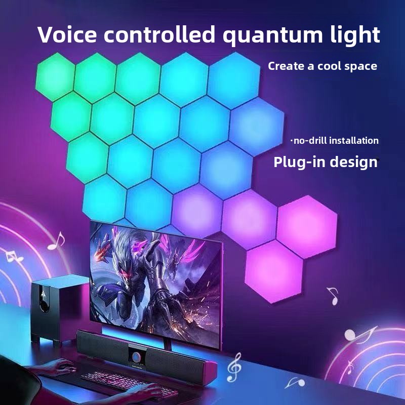 Hexagonal RGB Smart LED Light Panel