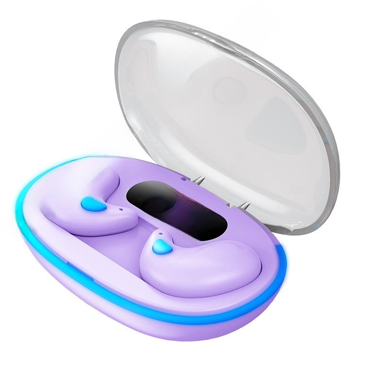 Wireless Bone Conduction Bluetooth Earphones with Digital Display