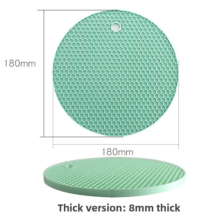Silicone honeycomb tablecloth for heat insulation - dish and bowl cover - dining table mat
