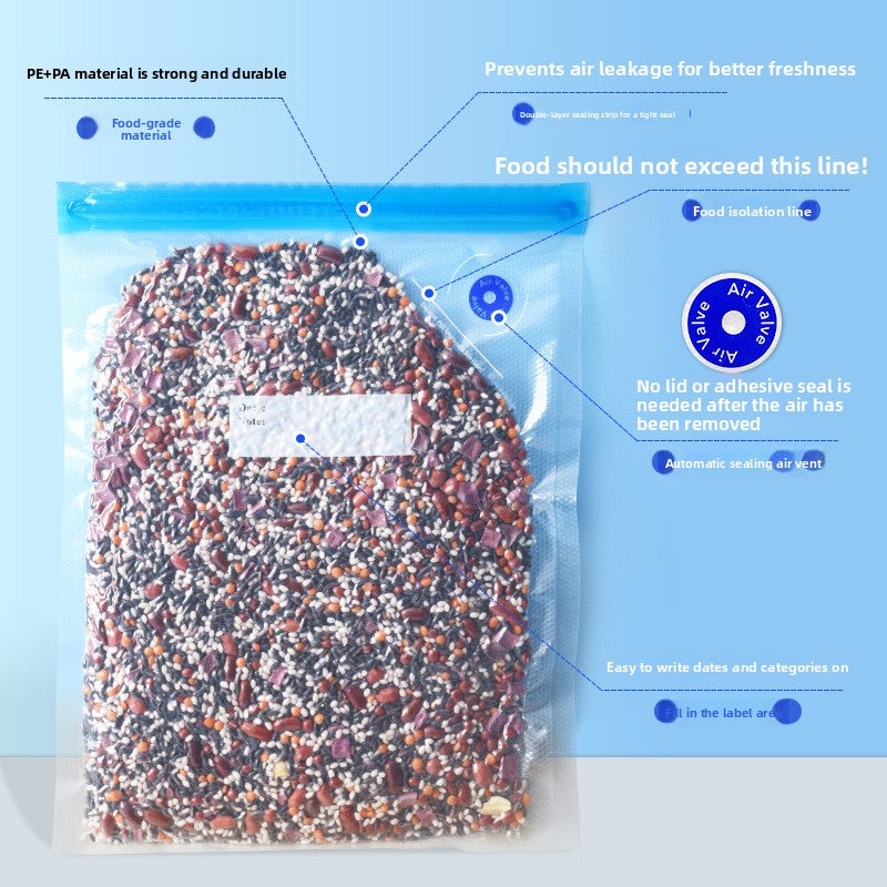 Vacuum Sealing Bags with Air Valve