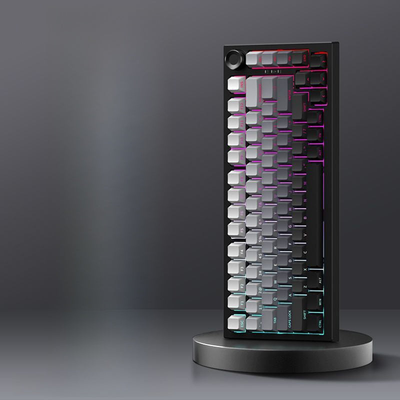 Side-mounted mechanical keyboard