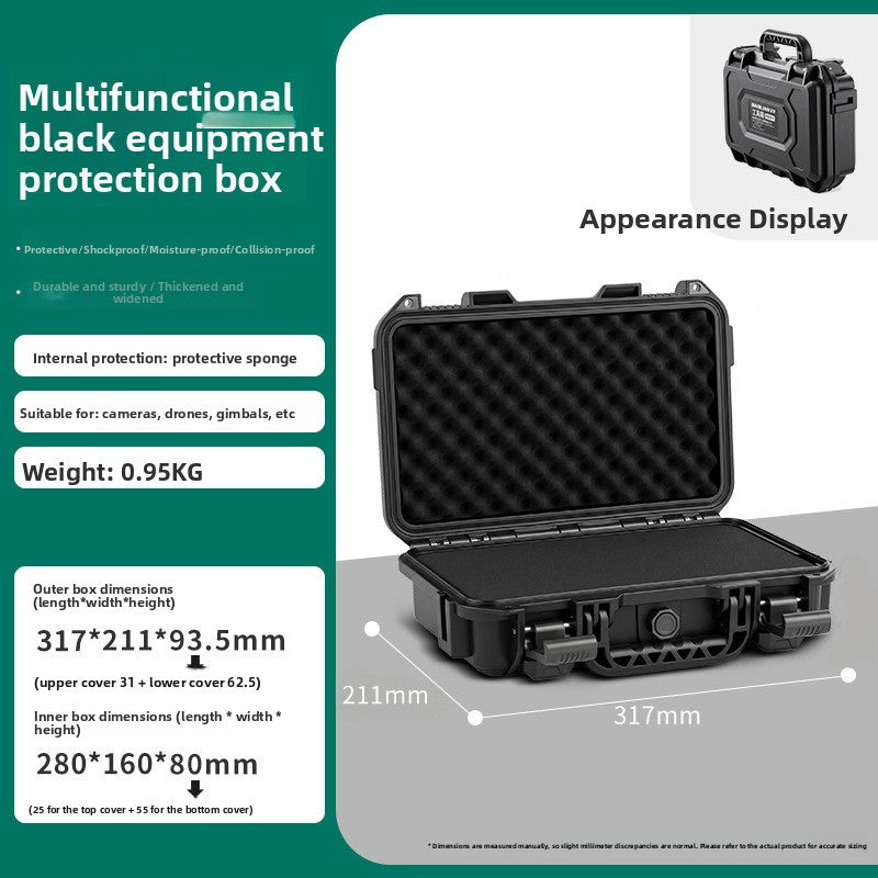 Durable Waterproof Plastic Protective Tool Case with Foam
