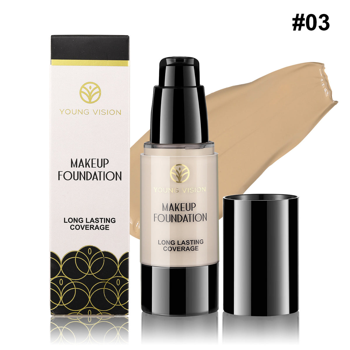 Matte Oil-Control Waterproof Liquid Foundation