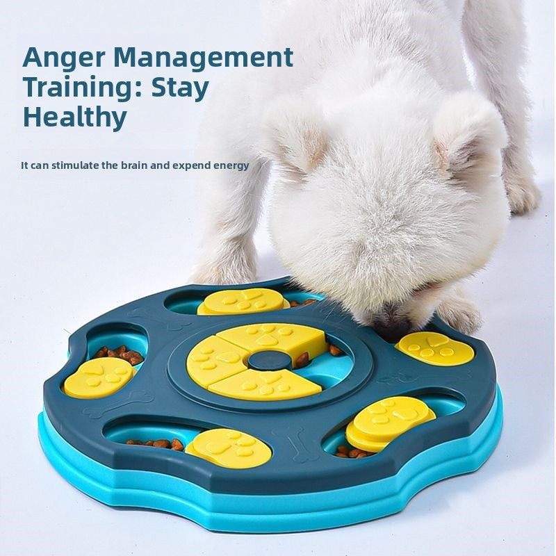 Interactive Dog Puzzle Treat Dispenser Toy