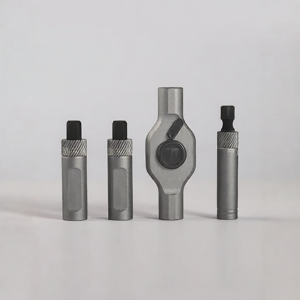 Multifunctional Ratchet Screwdriver Set with Magnetic Bits