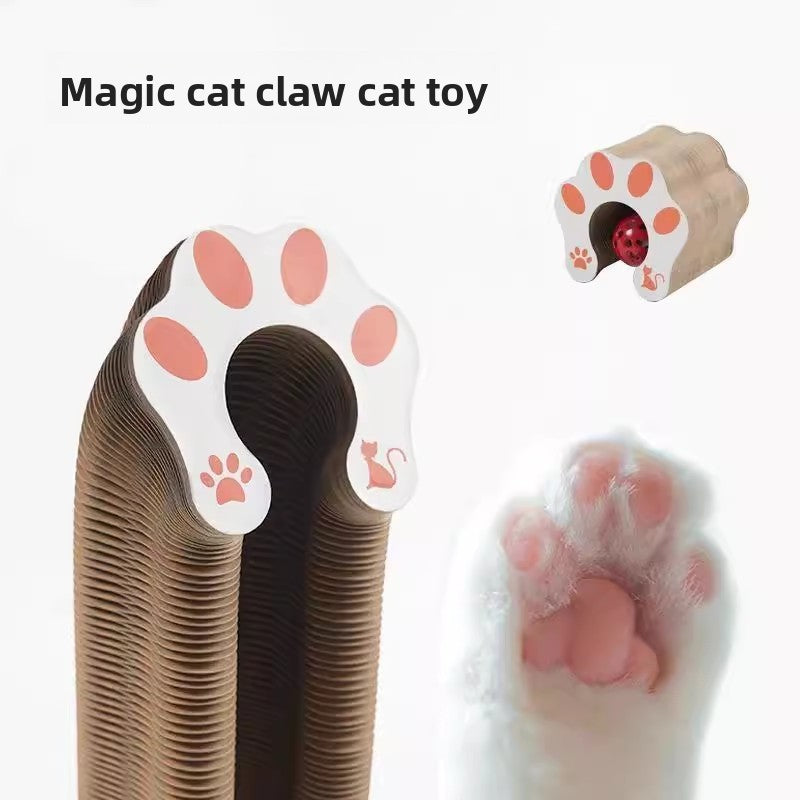 Cat scratching post shaped like an organ