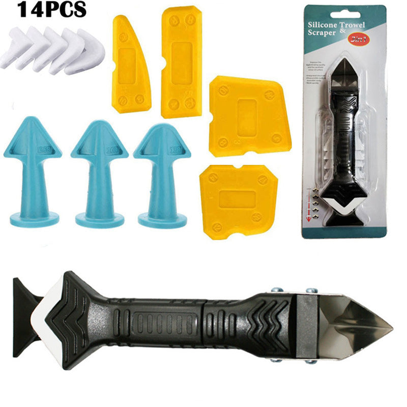 14-Piece Multi-Purpose Scraper and Glue Tool Kit