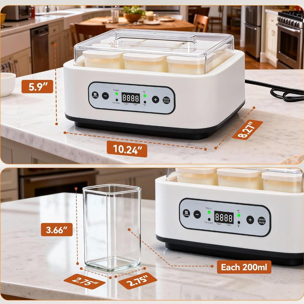 Home Yogurt Maker with Fermentation Function
