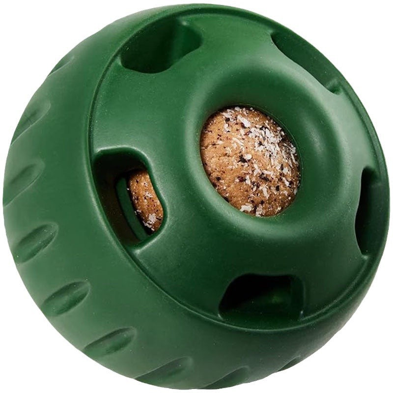 Pet Silicone Feeding Ball Food Dispensing Molar Chew Toy