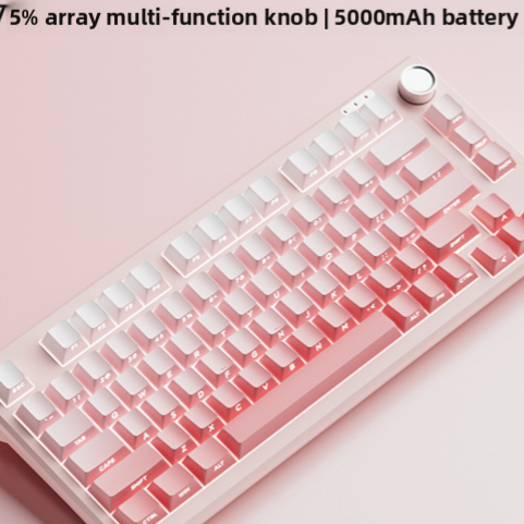 Compact mechanical tactile wired keyboard