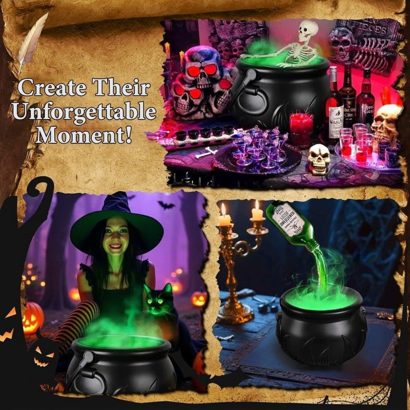Magic Floating Potion Bottle with Skeleton Bucket