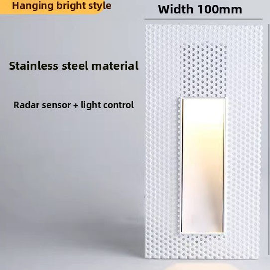 Embedded Frameless Sensor Stair Light