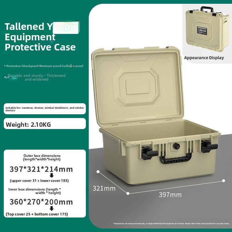 Durable Waterproof Plastic Protective Tool Case with Foam