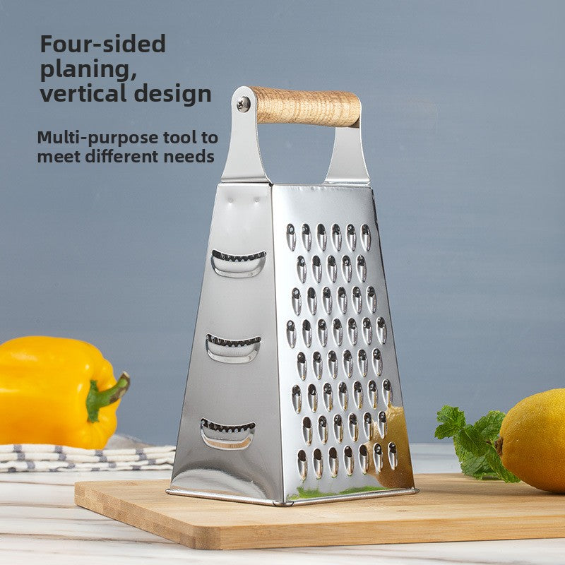Stainless Steel Four-Sided Kitchen Grater