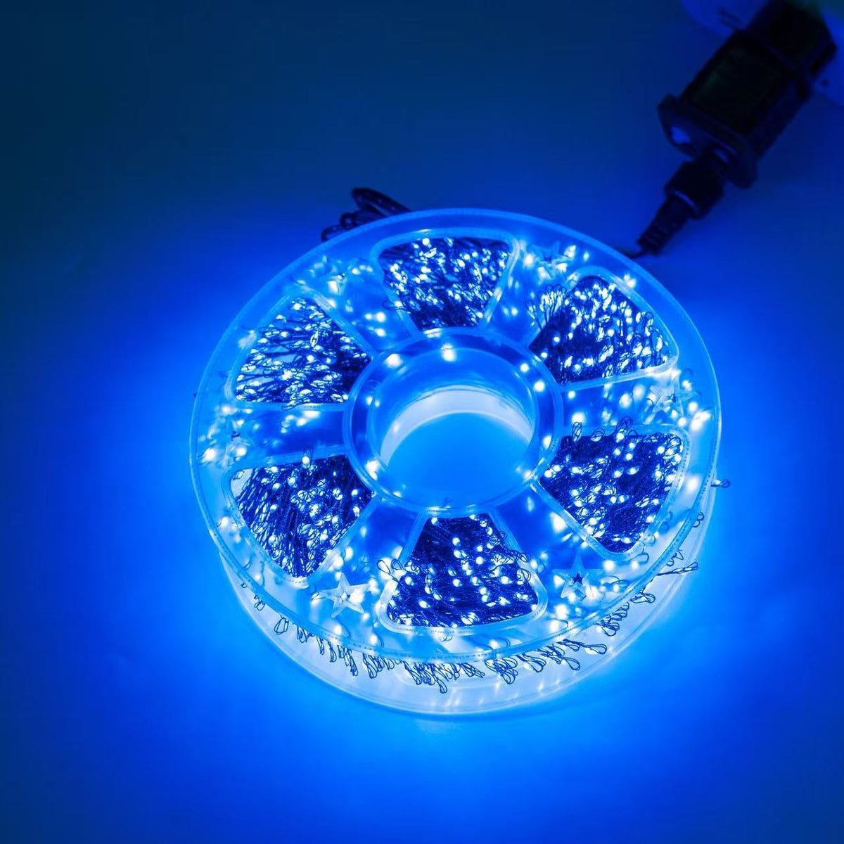 LED Christmas green string firecracker lights