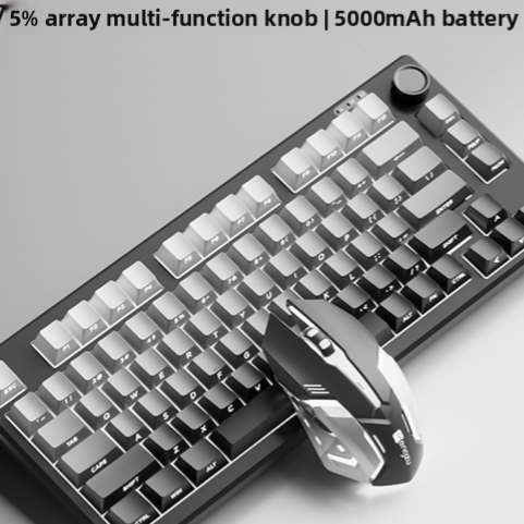 Compact mechanical tactile wired keyboard