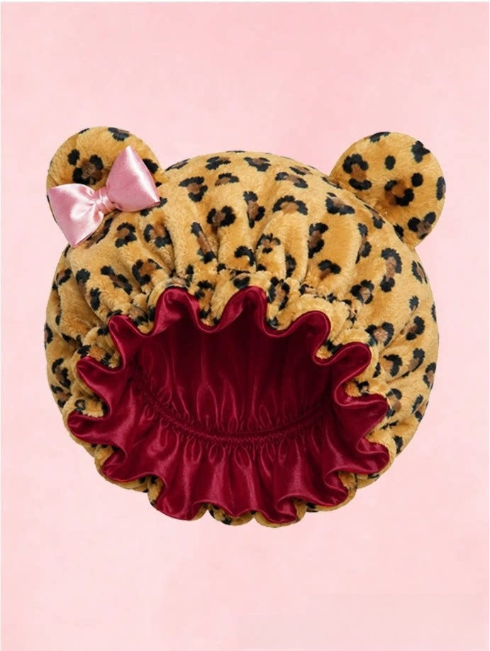 Adjustable Cat Ear Plush Sleep Cap