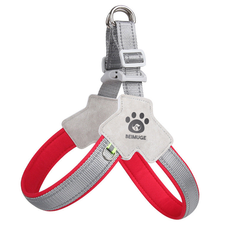 Adjustable Reflective Dog Harness with Anti-Escape Design