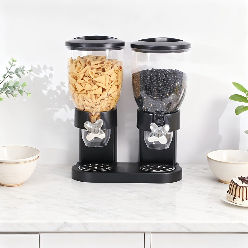 Cereal Dispenser with Multiple Barrels