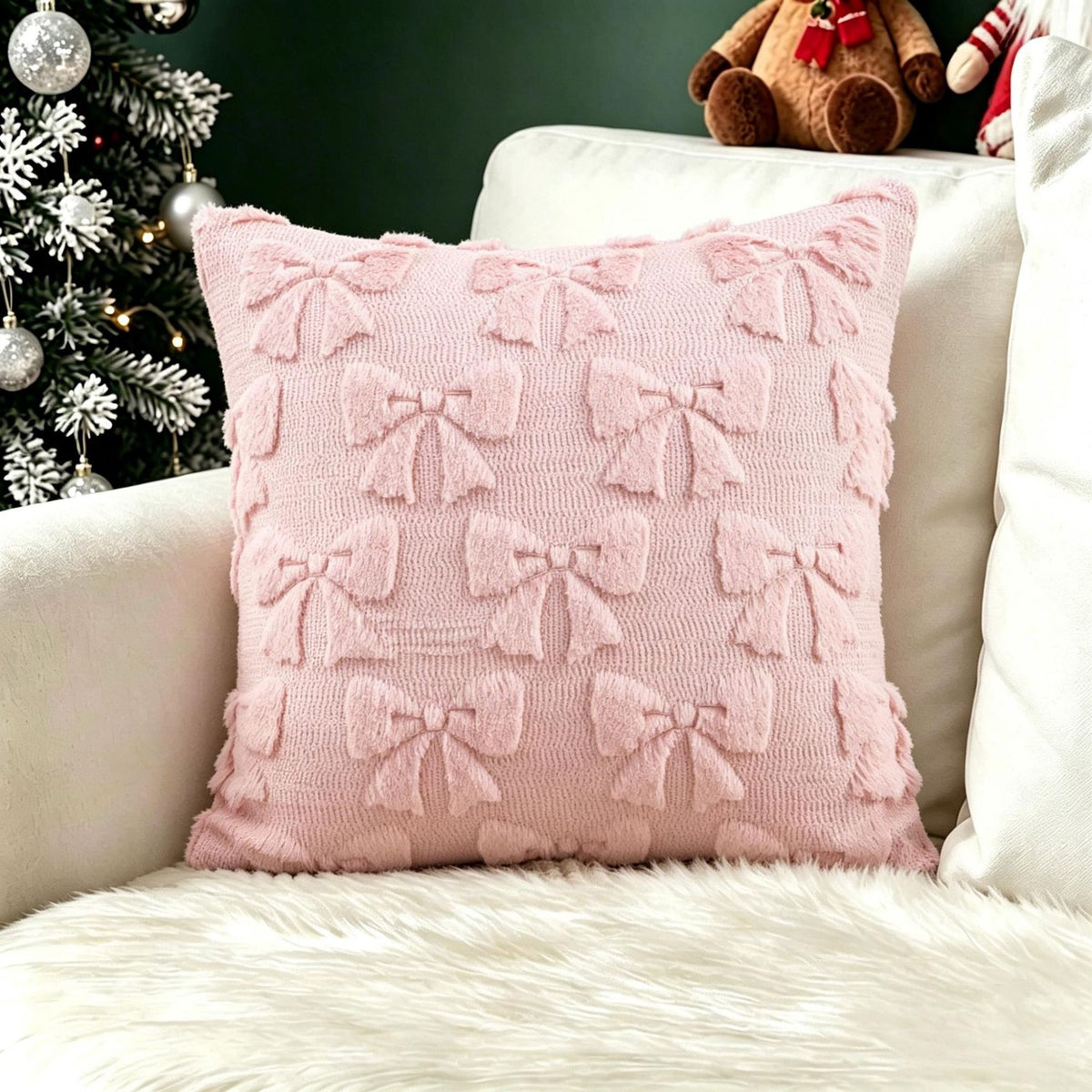Christmas Retro Cushion Cover