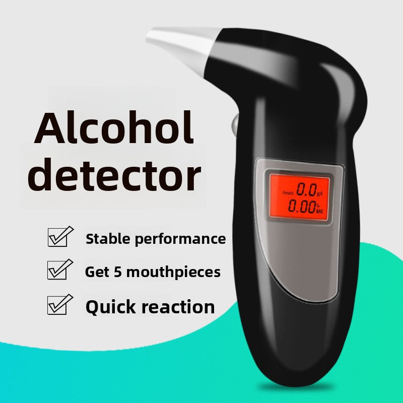 Portable Alcohol Tester Digital Display