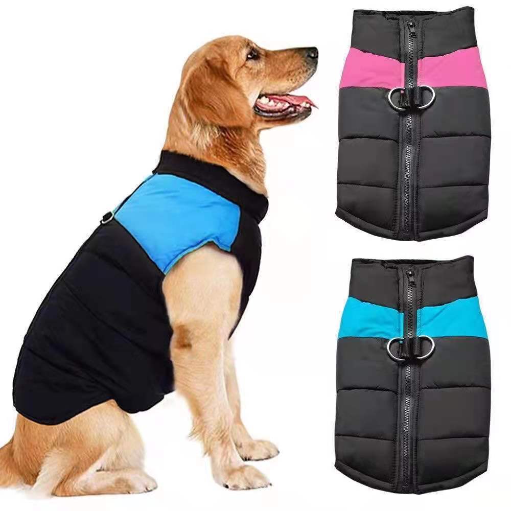 Winter Dog Jacket Cotton Warm Vest
