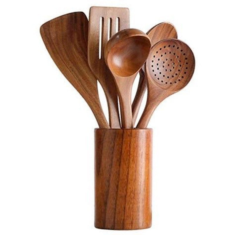 Wooden Rice Ladle Spoon