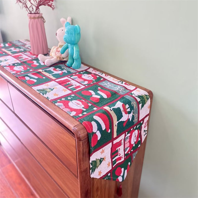 Christmas Table Flag