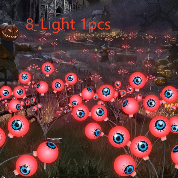 Solar Powered Halloween Christmas Decoration Light String