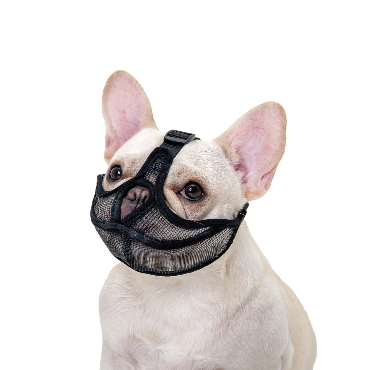 Breathable Dog Muzzle for French Bulldog Pug Anti Biting Pet Mask