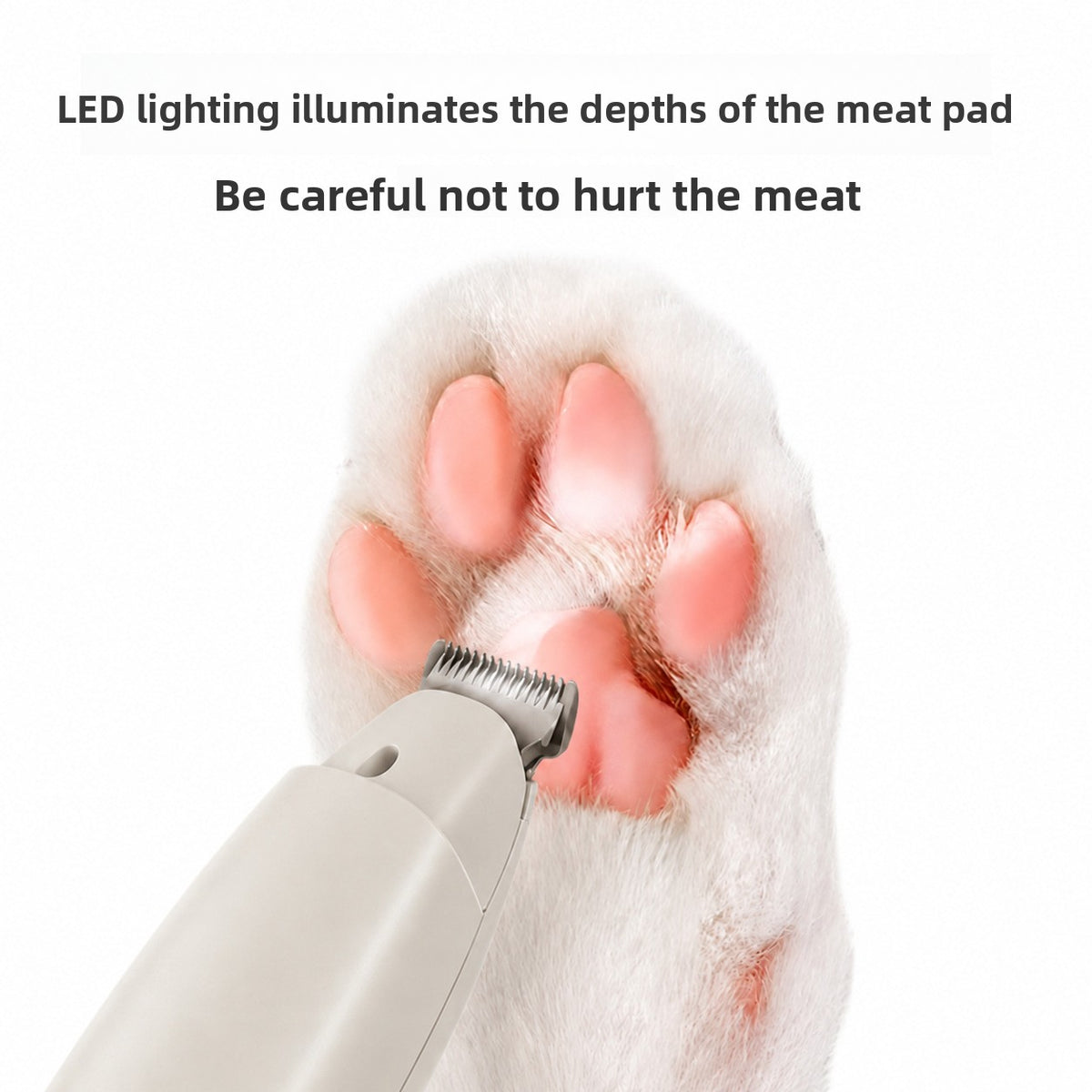 Pet Thumb Hair Trimmer Electric Clipper