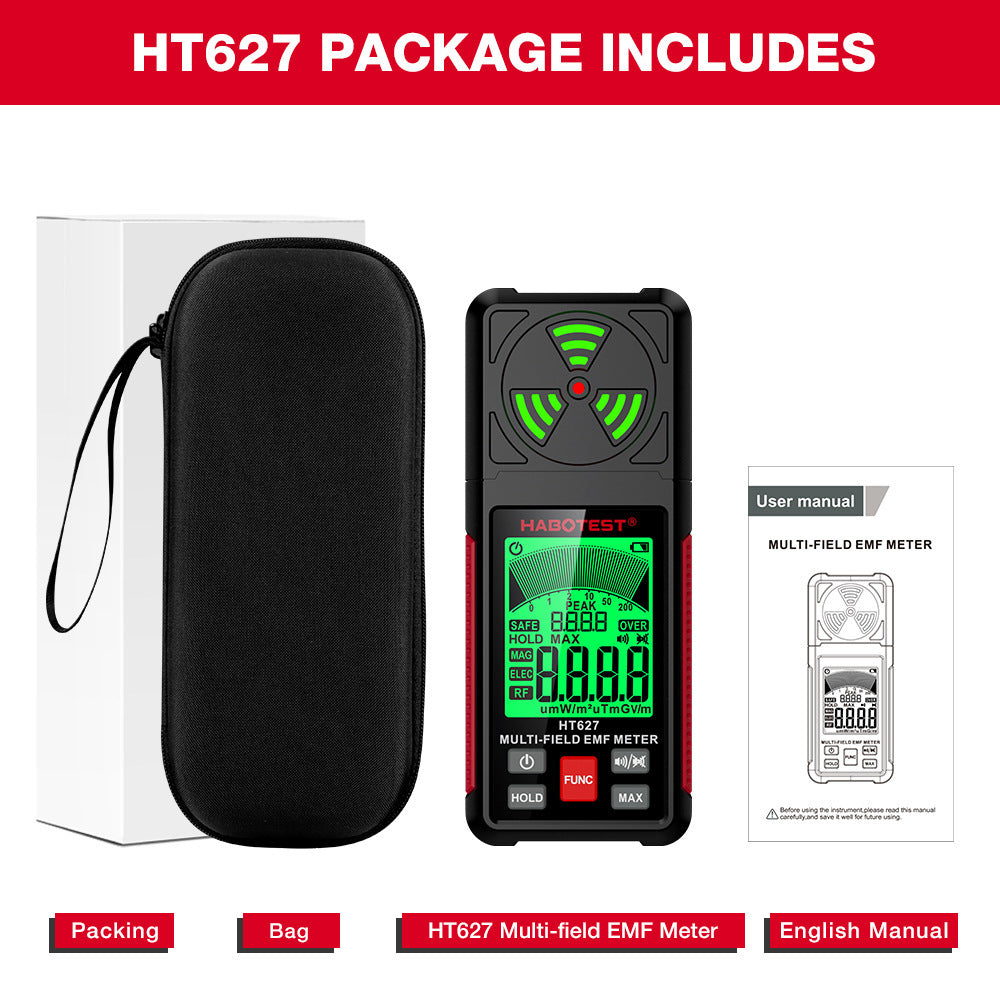Electromagnetic Radiation Tester with Alarm