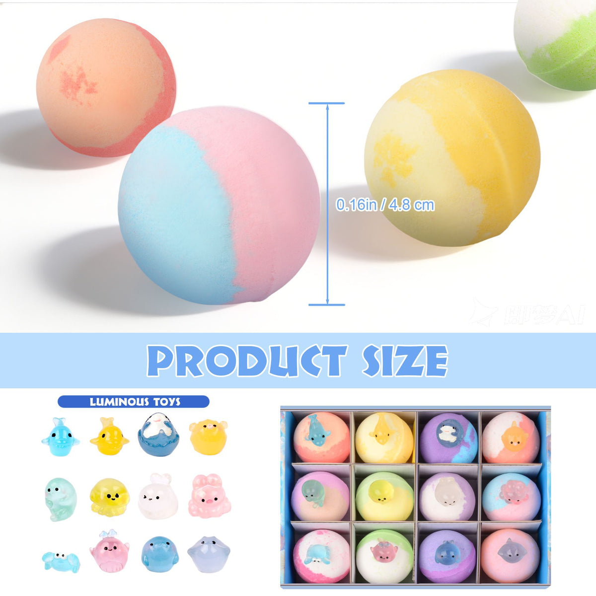 Ocean-Themed Bath Bomb