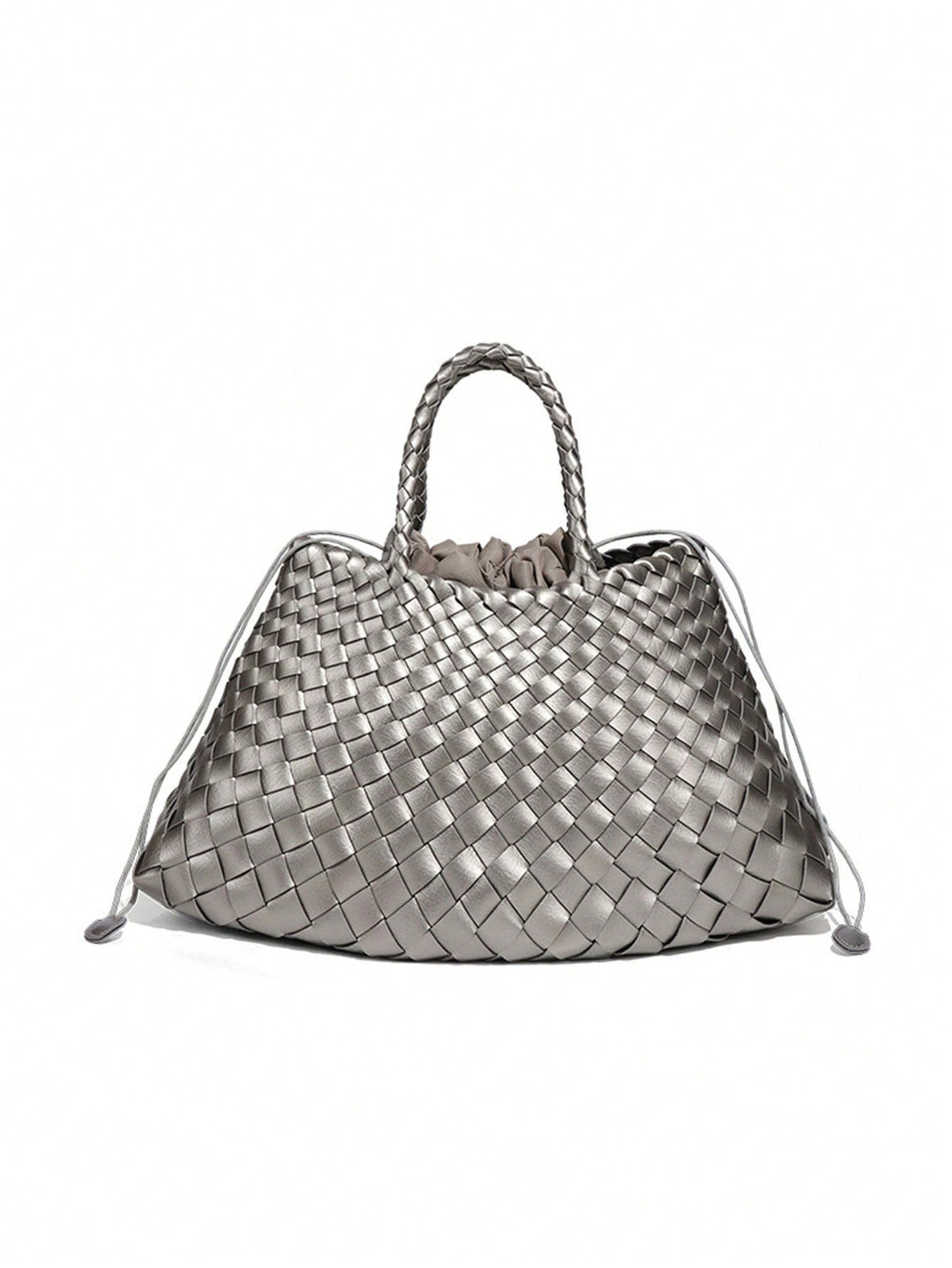 Woven Basket Handbag