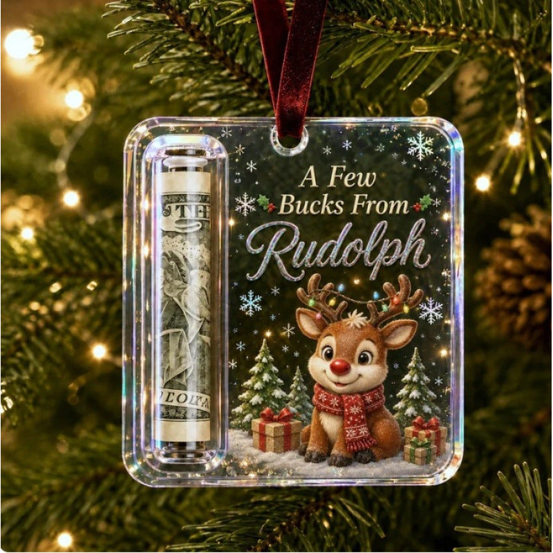 Christmas acrylic decoration pendants