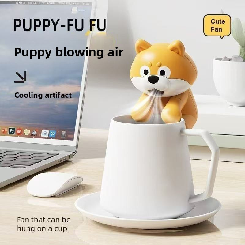 Fan for Cooling Food, Cute Puppy Shape