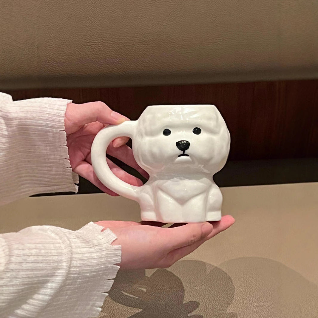 Bichon Frise Puppy Ceramic Mug