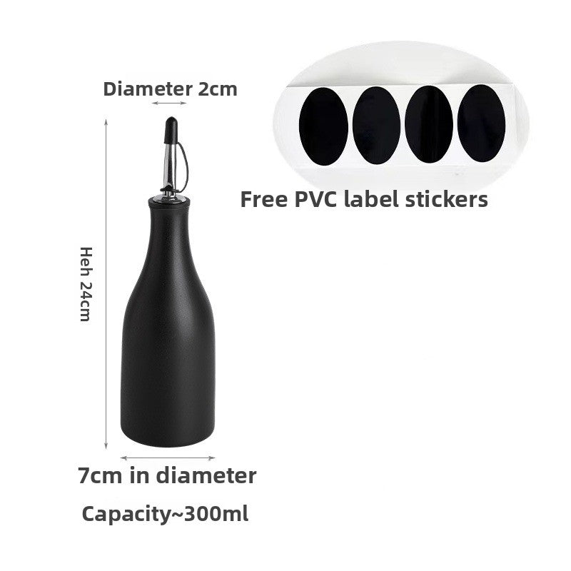 Ceramic Kitchen Oil and Vinegar Dispenser Bottle