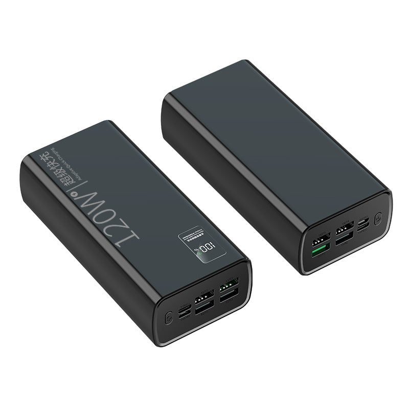 120W Super Fast Charging Digital Display Power Bank