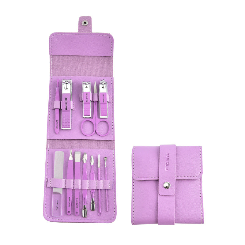 12-Piece Nail Clipper Set with Manicure Tools