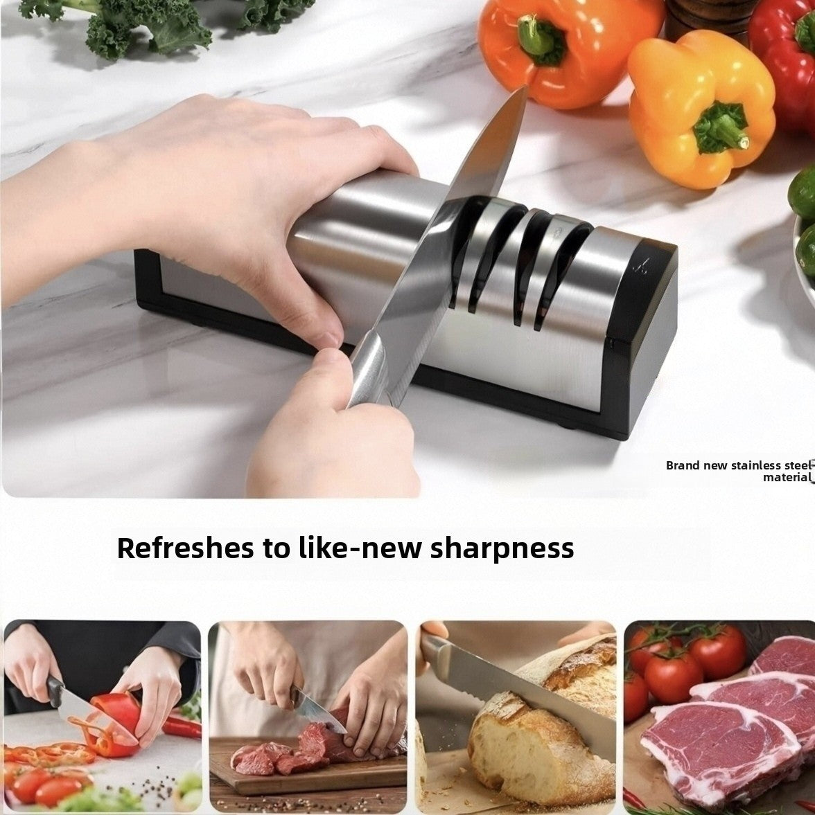 Electric Kitchen Knife Sharpener